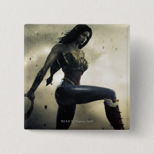 Banner: Wonder Woman, Flash Pinback Button