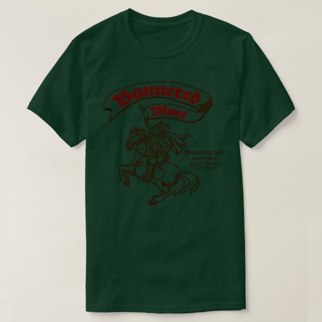 Bannered Mare T-Shirt (Design Front)