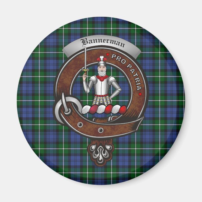 Bannerman Clan Badge Magnets (Front)