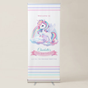 Banners to a magical birthday party.