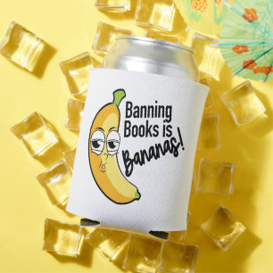 Banning Books Bananas Cooler