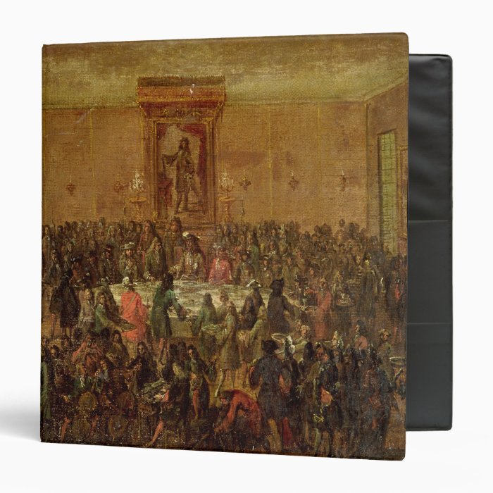 Banquet Given in Honour of Louis XIV  by the Vinyl Binders