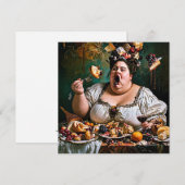 "Banquet of Chaos" Surreal Colourful Artwork (Front/Back)