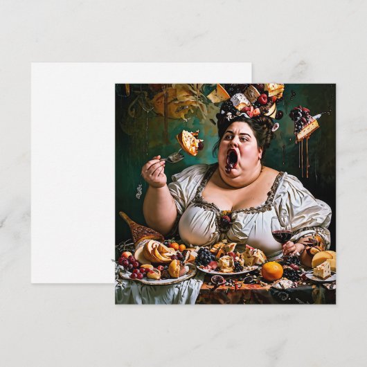 "Banquet of Chaos" Surreal Colourful Artwork (Front/Back)