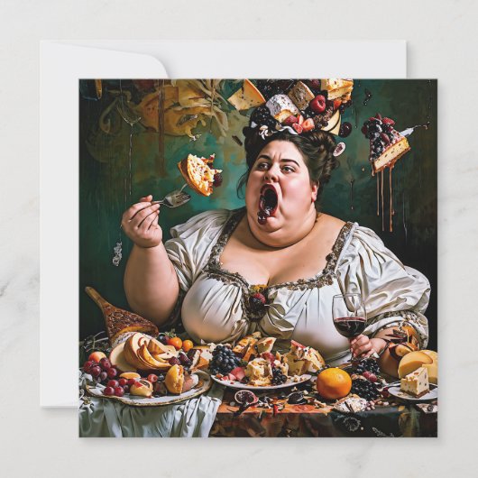 "Banquet of Chaos" Surreal Colourful Artwork (Front)