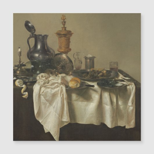 Banquet Piece with Mince Pie by Willem Claesz Heda (Front)