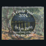 Banquet Tea Garden Surprise Party Block 2024 Calendar<br><div class="desc">PrimAlaska Apparel.</div>