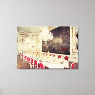 Banqueting Room, design devised by Nikolaus Canvas Print
