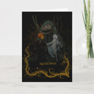 Banshee and Pumpkin Head Card