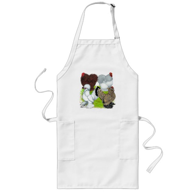 Bantams Feather Legged Long Apron (Front)
