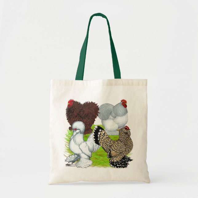 Bantams Feather Legged Tote Bag (Front)