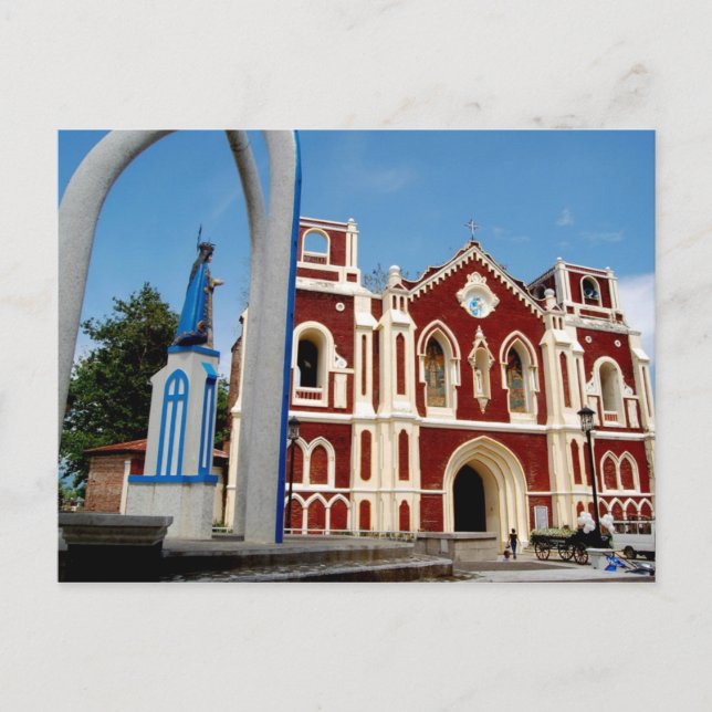 Bantay Church, Ilocos Sur, Philippines Postcard (Front)