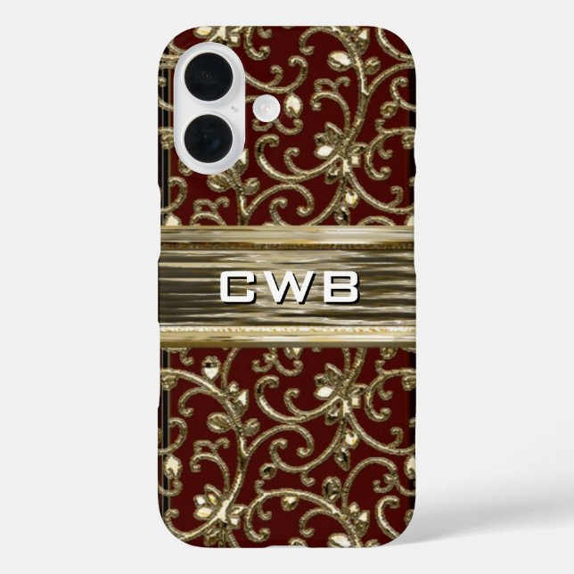 Banter Lorounrd Monogram Case-Mate iPhone Case (Back)