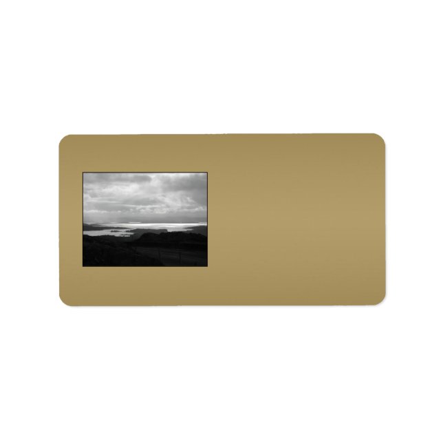 Bantry Bay from Tunnel Road Ireland. Label (Front)
