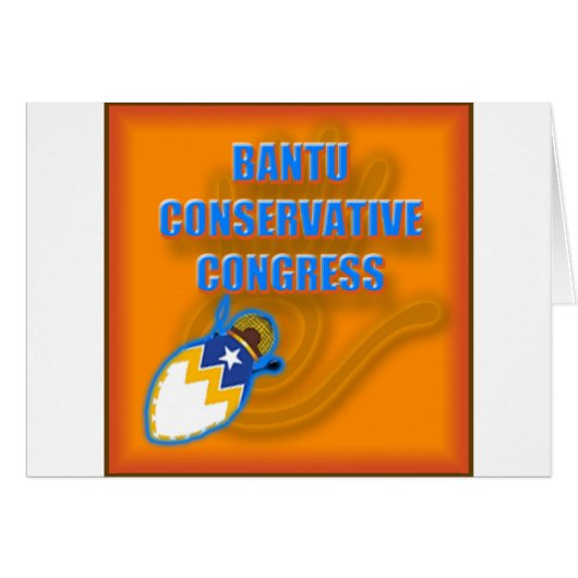 Bantu Conservative Congress Logo Cards (Front Horizontal)