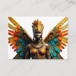 Bantu Marafiki fantasy African Fairy Enclosure Card