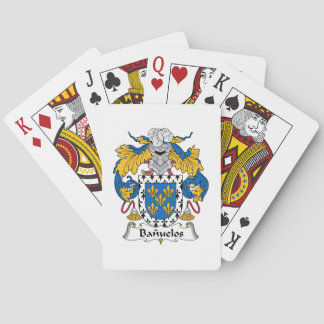 Banuelos Family Crest Poker Cards