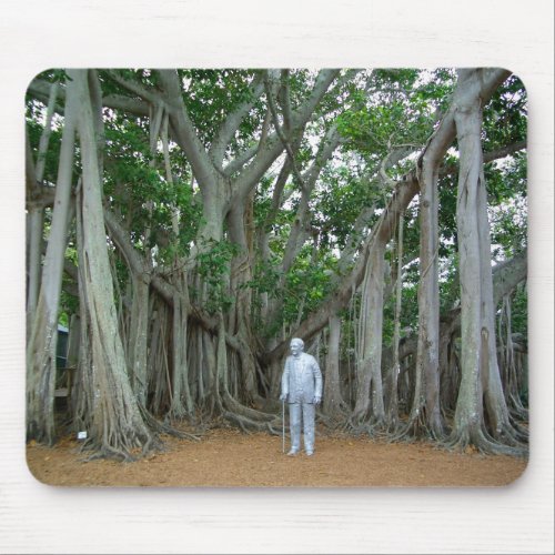 Banyan Tree Edison  Ford Estate Ft Myers Florida Mouse Pad