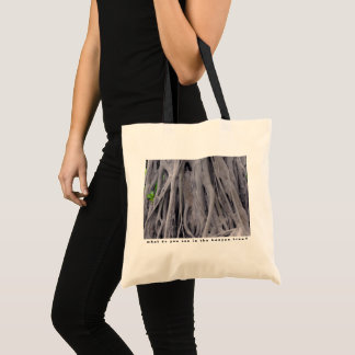 Banyan Tree Trunk Tote Bag