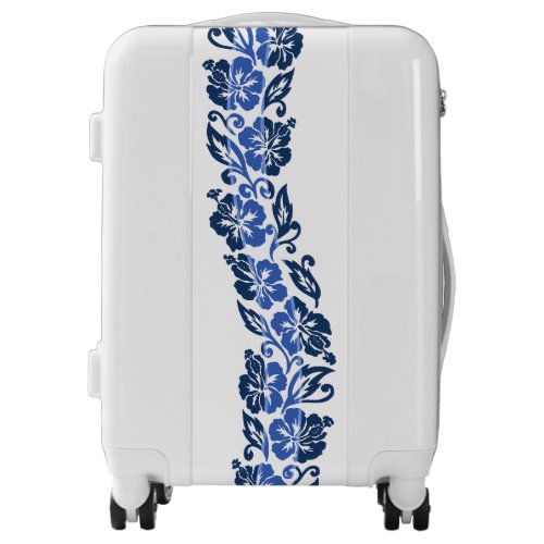 Banyans Hawaiian Hibiscus Wave Stripe Luggage