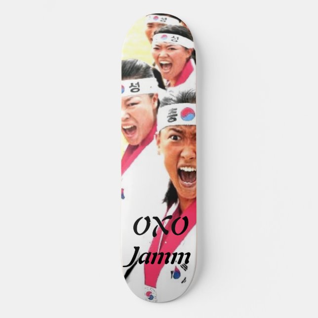 Banzai OXOjamm Skateboard Deck (Front)
