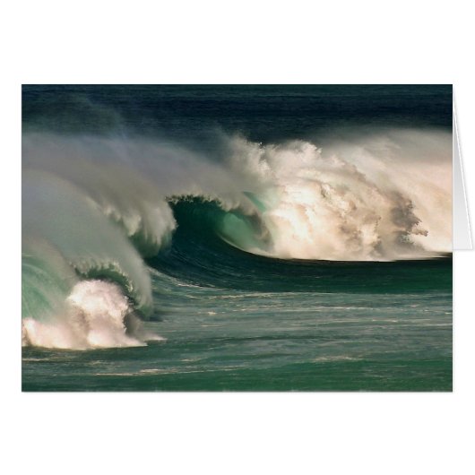 Banzai Pipeline Waves 2 Cards (Front Horizontal)