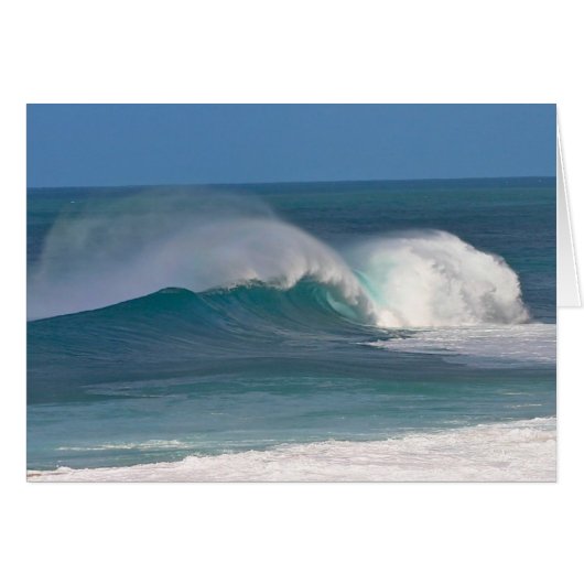 Banzai Pipeline Waves Cards (Front Horizontal)