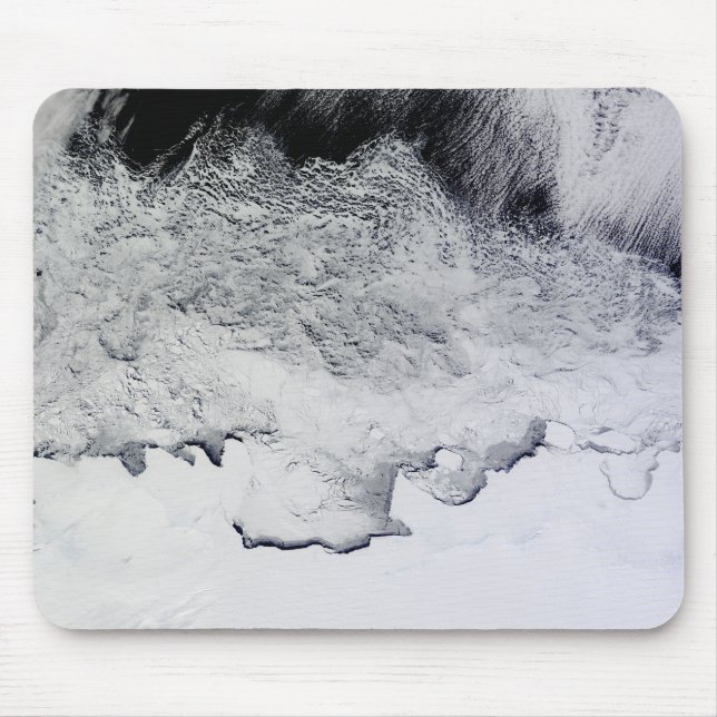 Banzare, Sabrina, and Budd Coasts, Antarctica Mouse Pad (Front)