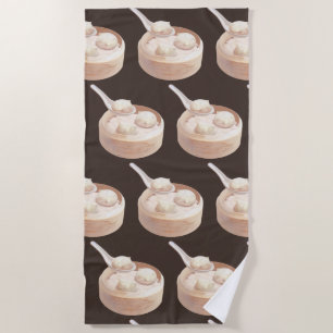 Bao Baby – Tea Time Bao Buddies Beach Towel