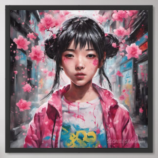 Bao Bao (宝宝) Framed Art