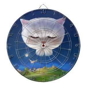 Bao Bao: Floating Among Stars Night Sky Dream Dart Board