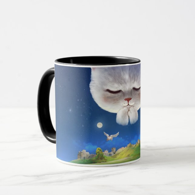 Bao Bao: Floating Among Stars Night Sky Dream Mug (Front Left)