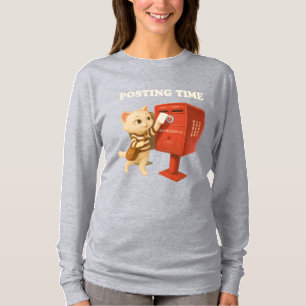 Bao Bao: Posting Time with Retro Taiwan Mailbox T-Shirt