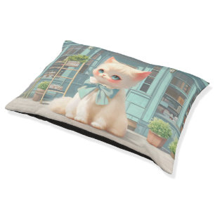 Bao Bao: The Vintage Pastry & Sweet Shop Art Pet Bed