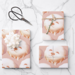 Bao Bao: The Vintage Pastry & Sweet Shop Art Wrapping Paper Sheets