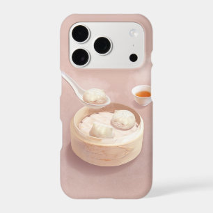 Bao Buddies: Cute Cat Dumplings in Steamer iPhone 17 Pro Case