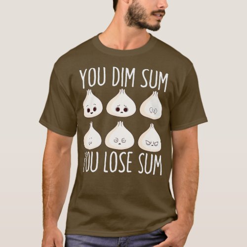 Bao Bun Funny Dim Sum Dumpling Potsticker Asian T_Shirt