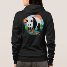 BAO SHI - Panda hooded sweatshirt