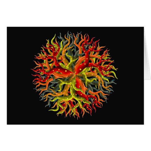 Baobab in Reddish Tones Cards (Front Horizontal)