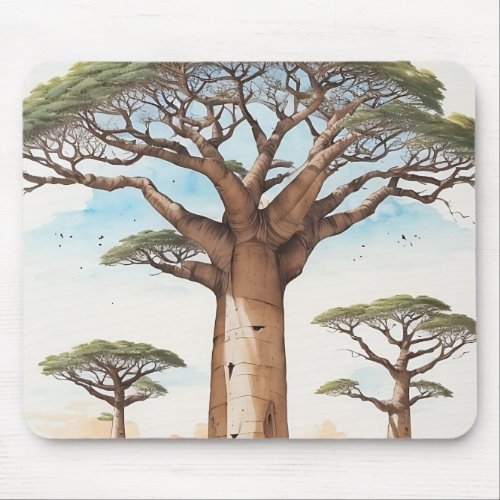 Baobabs Mouse Pad