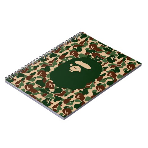 bape Camo monkey hypebeast Notebook