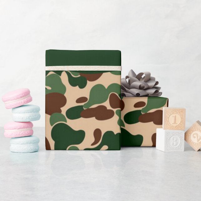 bape Camo monkey hypebeast Wrapping Paper | Zazzle