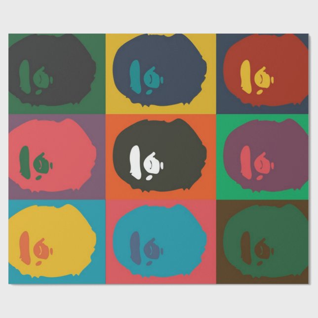 bape monkey hypebeast wrapping paper | Zazzle