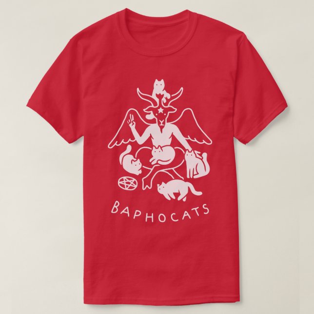 Baphocats T-Shirt (Design Front)