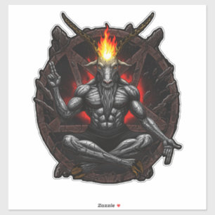 Baphomet Ascendant: Dark Wisdom Sticker