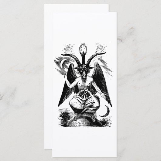 Baphomet (black) (Front/Back)
