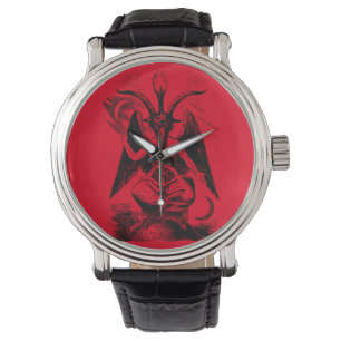 Baphomet - black print watch