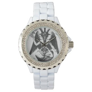 Baphomet Black/White (Old Style) Wristwatch