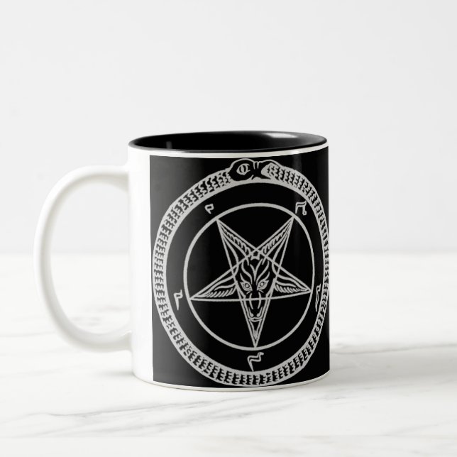 Baphomet Coffee Cup (Left)