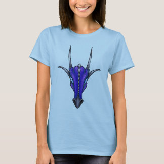 Baphomet Draconis - blue dragon T-shirt